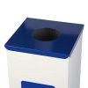 Kosz do segregacji odpadów EKO SQUARE NORD 60L papier