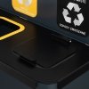 Stacja naścięnna do segregacji EKO WALL STATION czterokomorowa ( 4x35l )