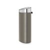 Kosz TOUCH BIN NEW 40L Platinum / Matt Steel