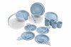 Kemping SET 33 pcs niebieski
