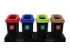 Kosz do segregacji SORT BIN 45L PLASTIK METAL