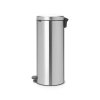Kosz pedałowy NEWICON 30L Matt Steel FPP