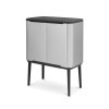 Kosz TOUCH BIN BO 11+23L Matt Steel FPP
