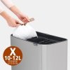 Kosz TOUCH BIN BO 3x11L Metallic Gold