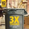 Kontener BRUTE®  37,9L 2610-00 Grey okrągły z kanałami