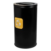 Kosz do segregacji odpadów STREAM BIN DUO 2x35L czarny