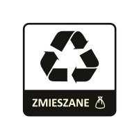 Etykieta do segregacji ZMIESZANE NEW