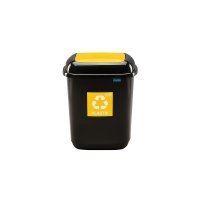 Kosz do segregacji QUATRO 12L PLASTIK METAL