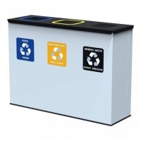 Stacja do segregacji EKO STATION 3 strumienie Antibacterial ( 3x60l )