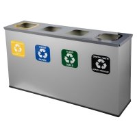 Stacja do segregacji EKO STATION 4 strumienie ( 4x60l )