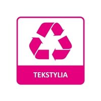 Etykieta 14x14cm TEKSTYLIA NEW