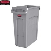 Kosz Slim Jim® With Venting 60L Grey 