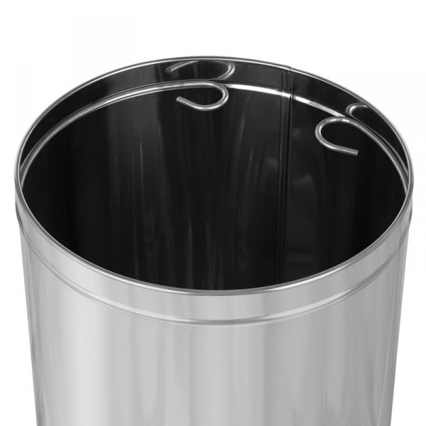 Kosz do segregacji odpadów EKO PRESTIGE 45L papier ( Stal połysk )