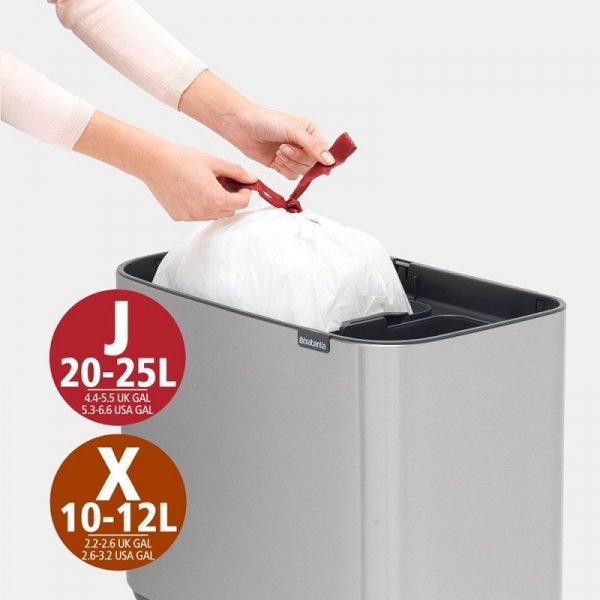 Kosz TOUCH BIN BO 11+23L Metallic Gold