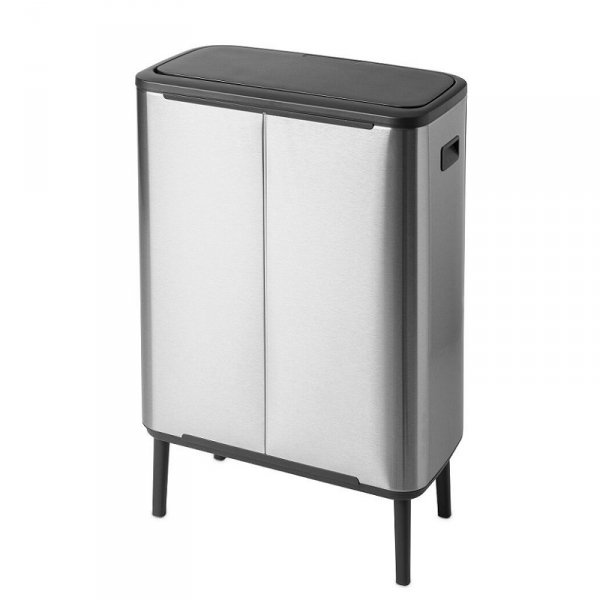 Kosz TOUCH BIN HI BO 60L Matt Steel FPP