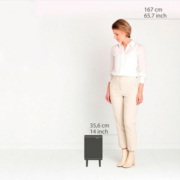 Kosz BO HI 4L Matt Black