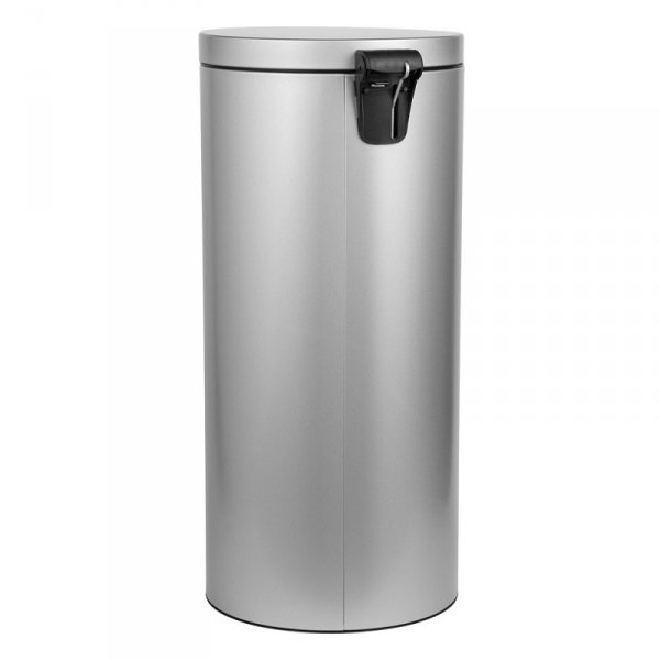 Kosz na śmieci 30L FREEDOM FRESH SOFT szary ( z wolno opadającą pokrywą )