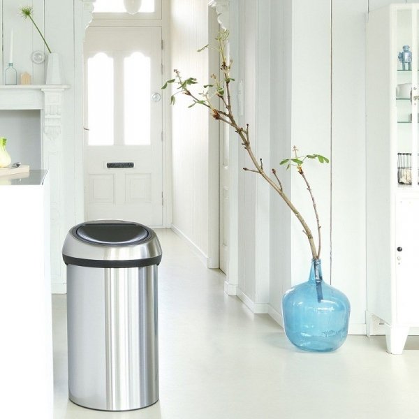 Kosz TOUCH BIN 60L Matt Steel FPP