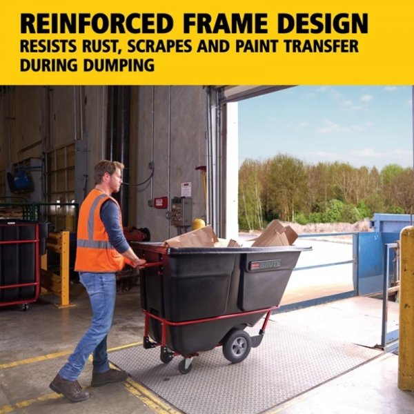 BRUTE® Standard Rotomolded Tilt Truck 0,4m3