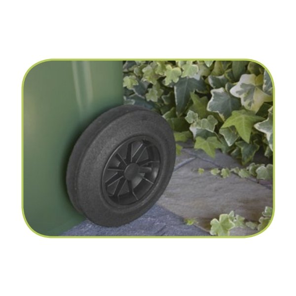 Pojemnik na odpady 120L z mechanizmem pedałowym szary STEFANPLAST