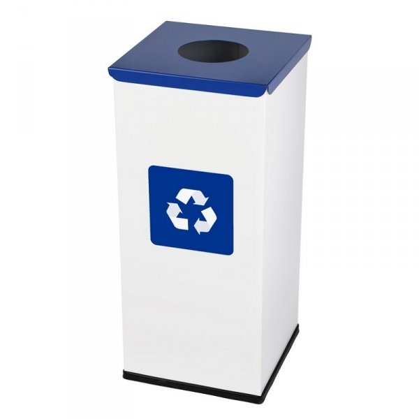 Kosz do segregacji odpadów EKO SQUARE NORD 60L papier