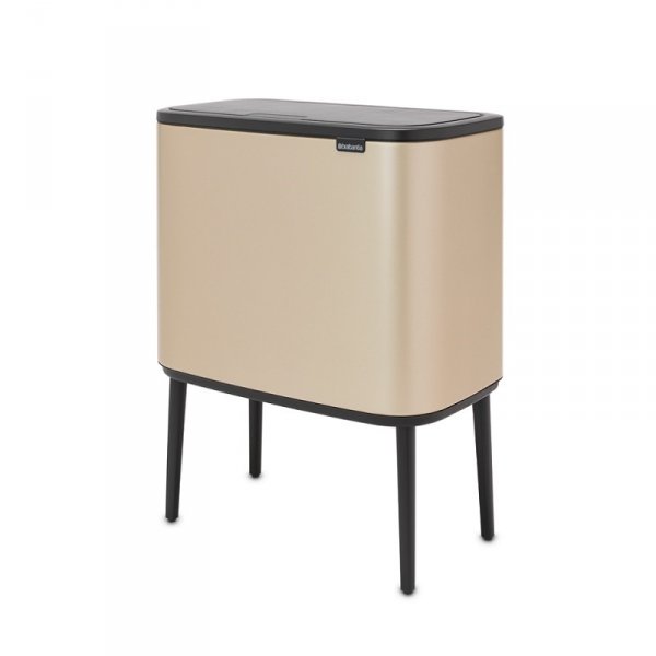 Kosz TOUCH BIN BO 3x11L Metallic Gold