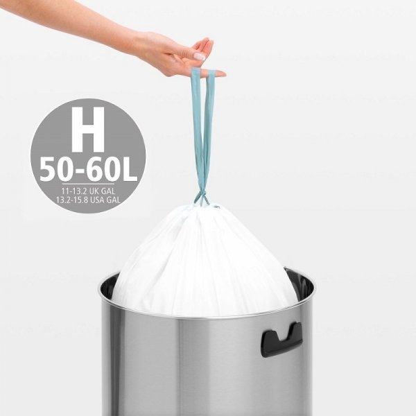 Kosz TOUCH BIN 60L Brilliant Steel