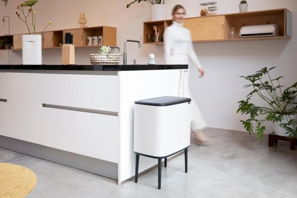 Kosz TOUCH BIN BO 11+23L White