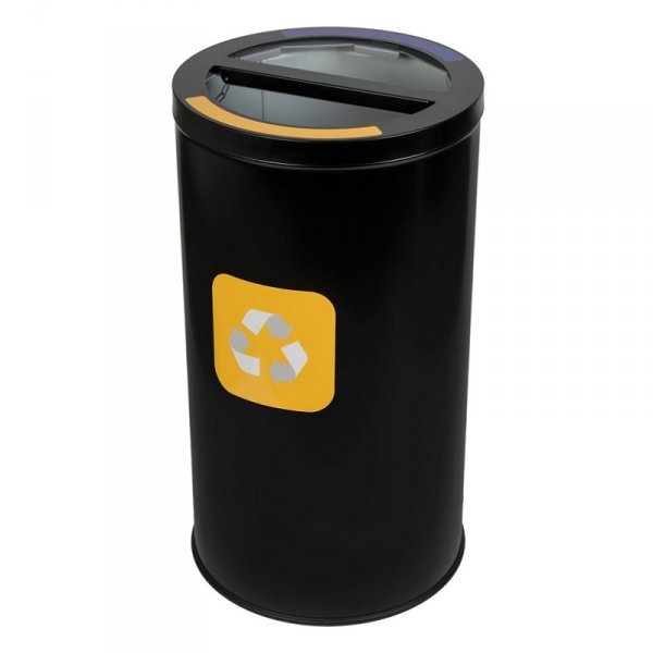 Kosz do segregacji odpadów STREAM BIN DUO 2x35L czarny