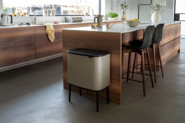 Kosz TOUCH BIN BO 11+23L Metallic Gold