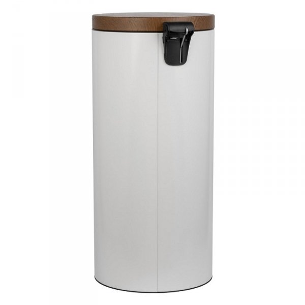 Kosz na śmieci FREEDOM 30L SOFT Sherwood biały ( z wolno opadającą pokrywą )