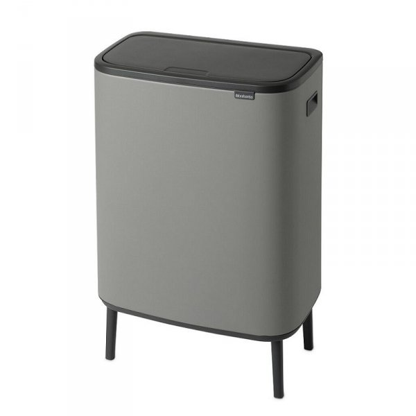 Kosz TOUCH BIN HI BO 60L Mineral Concrete Grey