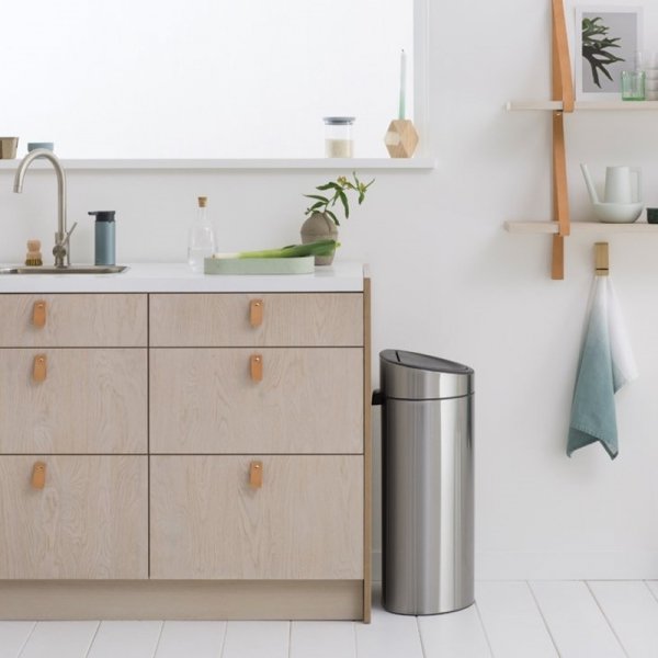 Kosz TOUCH BIN NEW 40L Matt Steel FPP