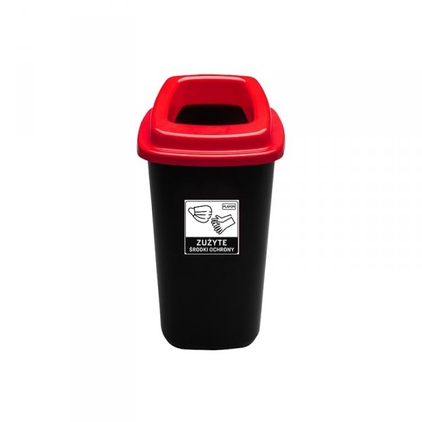 683-04 - Kosz do segregacji SORT BIN 28L &quot;ZUŻYTE ŚRODKI OCHRONY&quot;