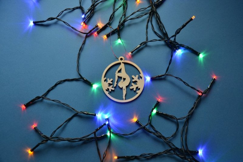 Pole dance Christmas Ornaments, perfect gift for pole dancer, Pole dance Wall Decor