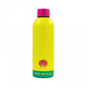 Butelka termiczna Kamai Gio Style, stal nierdzewna, żółta, pojemność 0,75L