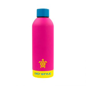 Butelka termiczna Kamai Gio Style, stal nierdzewna, różowa, pojemność 0,75L