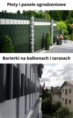 Taśma ogrodzeniowa ROLKA 26mb CLASSIC 19cm PROTECTO™ GRAFIT