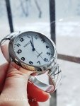 Zegarek ze srebra kod 878 duży czytelny