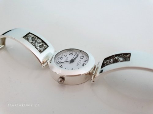 zegarek ze srebra 925 