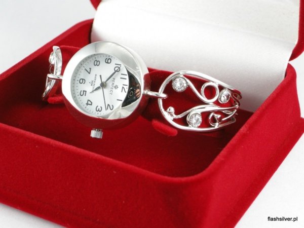 zegarek srebrny 925