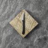 Kanetsune Shirogami#2 Nóż Kiridashi 65 mm prosty