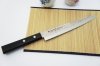 Nóż Yanagi Sashimi 20,5 cm Satake Nashiji Black Pakka 