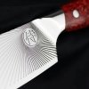 Nóż Dellinger SANDVIK NOTHERN SUN Chef 205 mm [K-H205] Red