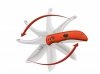 Nóż Outdoor Edge Harpoon SwingBlade Orange
