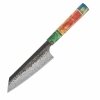 Dan Woo custom nóż Bunka 16cm Damast T10 61HRC