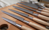 Nóż kuchenny Suncraft SENZO TWISTED OCTAGON Santoku 167 mm