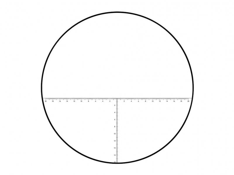 Okular z dalmierzem MRAD do lunet obserwacyjnych Razor HD 85 mm