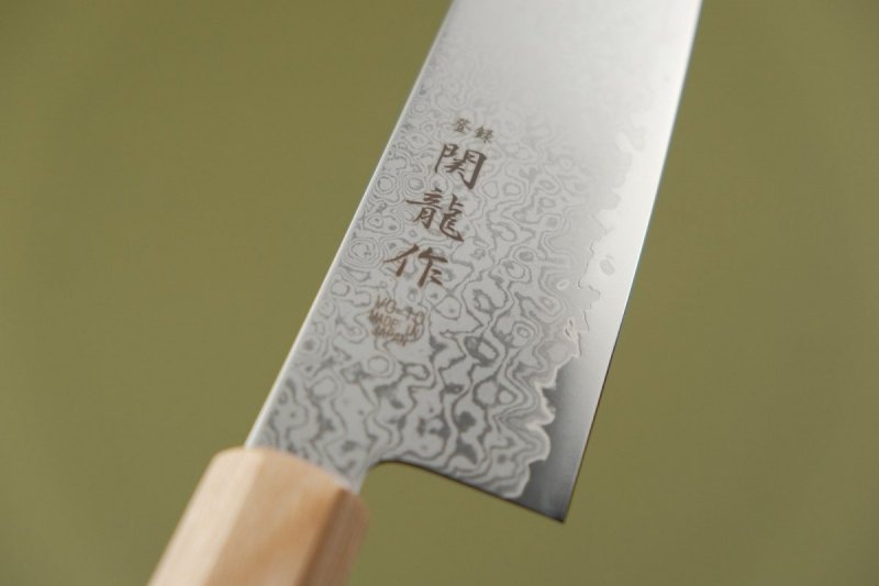 Nóż Sekiryu MOKUZAI Santoku 180mm [SR-VG100S]