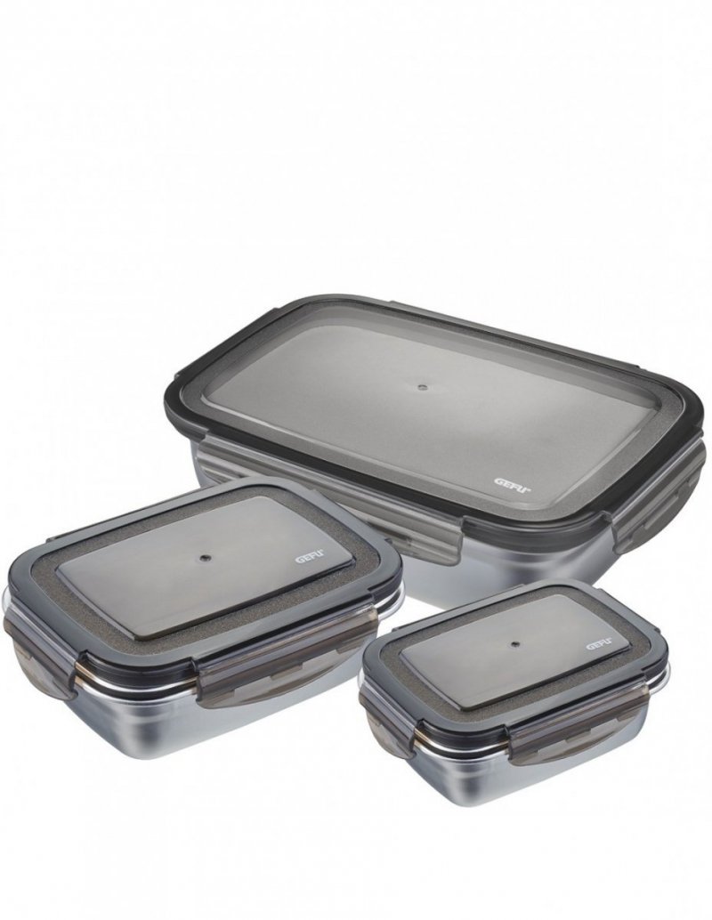 Gefu zestaw 3 pojemników PREPPO